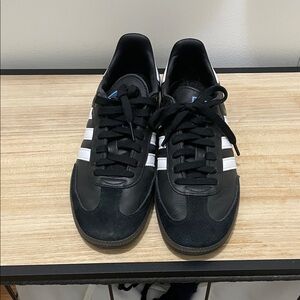 Adidas Classic Black and White Trainers
